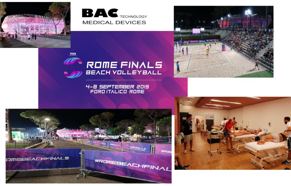 Physio Point BAC Technology ai Mondiali di Beach Volley - Roma, 4-8 settembre 1